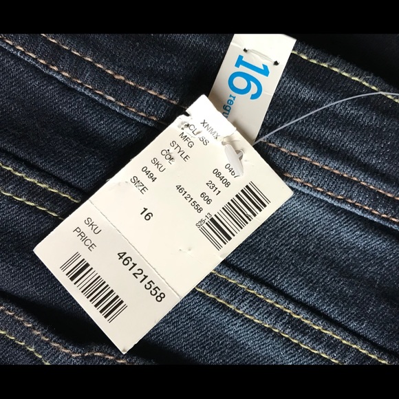 Justice Dark Bootcut Jeans - Picture 3 of 4